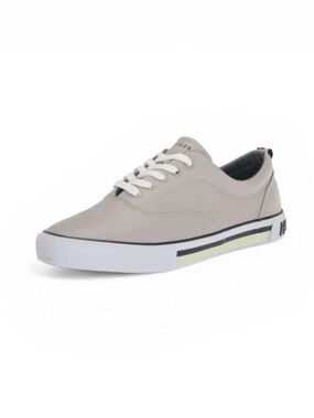 Tommy Hilfiger Paines Mens Low Top Lace-Up Sneakers Light Gray Sizes 11 & 13 NIB